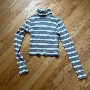 Turtleneck sweater Striped turtleneck